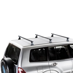 Μπάρες Οροφής Σιδερένιες CRUZ Cargo Spro-120cm 922-426 Σετ Με Πόδια Για Suzuki Grand Vitara 5D 05-15 3 Τεμάχια
