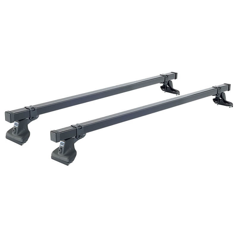 Μπάρες Οροφής Σιδερένιες CRUZ Cargo Xpro-140cm 923-203 Σετ Με Πόδια Για VW Transporter / Multivan / Caravelle T5 03-15 / T6 15+ 