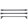 Μπάρες Οροφής Σιδερένιες CRUZ Cargo Spro-120cm 922-444 Σετ Με Πόδια Για VW Caddy 11-20 3 Τεμάχια