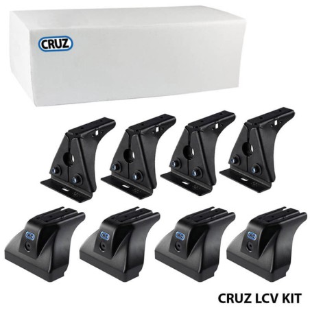 Πόδια / Άκρα Για Μπάρες & Σχάρες Οροφής CRUZ LCV 934-322 Για Mercedes-Benz Vito W639 03-14 / Vito , Viano , V-Class W447 14+ Σετ