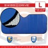 Ηλιοπροστασία Παρμπρίζ Αλουμινίου Μπλε Matte Large MATTBLU 145 x70 cm 1 Τεμάχιο