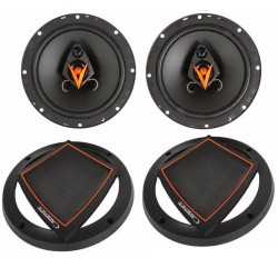 Ηχεία Αυτοκινήτου Cadence Η-ΙQ653 6.5" 50W RMS 3 Δρόμων Ζευγάρι 2 Τεμάχια