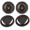 Ηχεία Αυτοκινήτου Cadence Η-ΙQ653 6.5" 50W RMS 3 Δρόμων Ζευγάρι 2 Τεμάχια