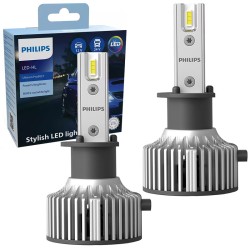 Λάμπες Led H1 Philips Ultinon Pro3021 12V 24V 18W 6000K 1600lm 11258U3021X2 2 Τεμάχια