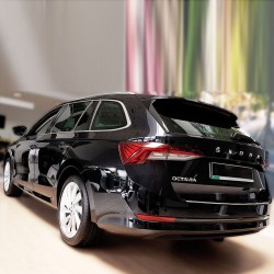 Προστατευτικό Πίσω Προφυλακτήρα Για Skoda Octavia IV (4) NX 19+ Estate / Caravan Από Ανοξείδωτο Ατσάλι (Steel)