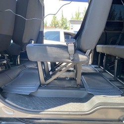 Πατάκι Πισινό Για Αυτοκίνητο / Suv / Van Universal 135cm x 33cm Από Λάστιχο Με Μοκέτα Γκρι Packy Poda 1 Τεμάχιο
