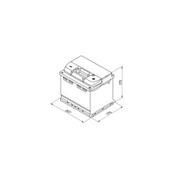 Μπαταρία Αυτοκινήτου 44Ah Δεξιά Bosch 440Α (ΕΝ) S4001