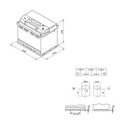 Μπαταρία Αυτοκινήτου 60Ah Δεξιά Bosch 540Α (ΕΝ) S4004