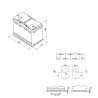 Μπαταρία Αυτοκινήτου 80Ah Δεξιά Bosch 800Α (ΕΝ) Start Stop AGM S5A11