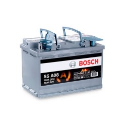 Μπαταρία Αυτοκινήτου 70Ah Δεξιά Bosch 760Α (ΕΝ) Start Stop AGM S5A08