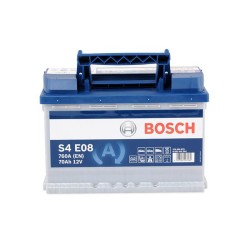 Μπαταρία Αυτοκινήτου 70Ah Δεξιά Bosch 760Α (ΕΝ) Start Stop EFB S4E08