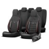 Καλύμματα Αυτοκινήτου Otom Sport Plus City Design Universal Βαμβακερό Ύφασμα / Rachel / Δερματίνη Σετ Εμπρός / Πίσω 11 Τεμαχίων 