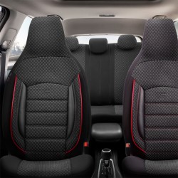 Καλύμματα Αυτοκινήτου Otom Sport Plus City Design Universal Βαμβακερό Ύφασμα / Rachel / Δερματίνη Σετ Εμπρός / Πίσω 11 Τεμαχίων 
