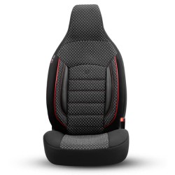 Καλύμματα Αυτοκινήτου Otom Sport Plus City Design Universal Βαμβακερό Ύφασμα / Rachel / Δερματίνη Σετ Εμπρός / Πίσω 11 Τεμαχίων 