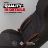 Καλύμματα Αυτοκινήτου Otom Sport Plus City Design Universal Βαμβακερό Ύφασμα / Rachel / Δερματίνη Σετ Εμπρός / Πίσω 11 Τεμαχίων 