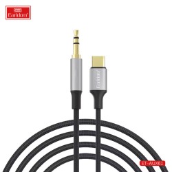 Καλώδιο Ήχου Πλεξούδα Aux 3.5mm Σε Type-C Earldom ET-AUX61 1m 1 Τεμάχιο