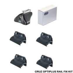 Πόδια / Άκρα Για Μπάρες Οροφής Optiplus Rail Fix 936-629 Για Hyundai Kona 2023+ Σετ 4 Τεμάχια