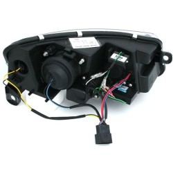Φανάρια εμπρός led lightbar για Audi A6 4F (2004-2008) , με λάμπες (H7/Η1) - σετ 2τμχ.