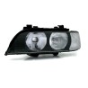 Φανάρια εμπρός για BMW E39 (1995-2000) - άσπρο φλας , με λάμπες (Η1) - σετ 2τμχ.