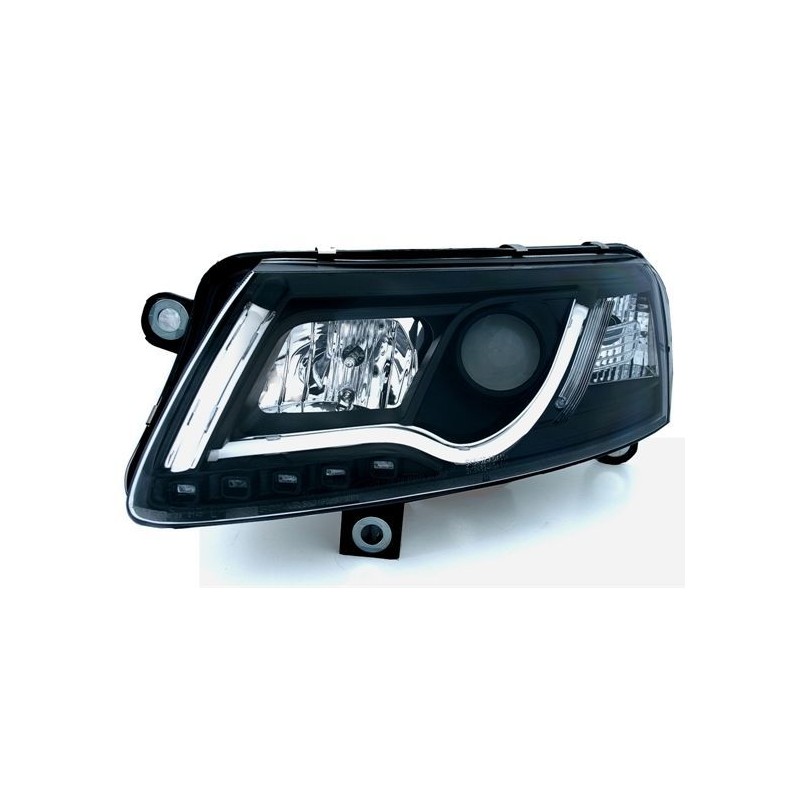 Φανάρια εμπρός led lightbar για Audi A6 4F (2004-2008) , χωρίς λάμπες (Η7) - σετ 2τμχ.