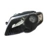 Φανάρια εμπρός για Vw Passat B6 (2005-2010) - μαύρα , χωρίς λάμπες (Η7) - σετ 2τμχ.