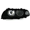 Φανάρια εμπρός angel eyes για BMW E46 coupe και cabrio (1999-2003) , χωρίς λάμπες (Η7) - σετ 2τμχ.