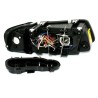 Φανάρια εμπρός angel eyes για Audi A3 (2000-2003) - μαύρα , χωρίς λάμπες (Η7) - σετ 2τμχ.