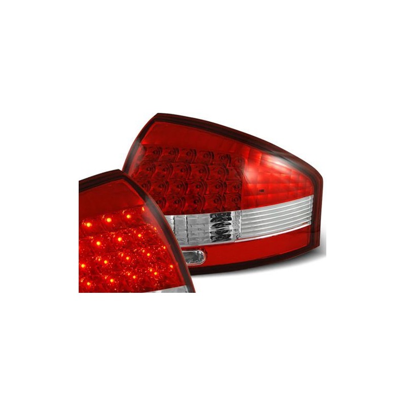 Πίσω φανάρια led για Audi A6 sedan (997-2004) - κόκκινα - σετ 2τμχ.
