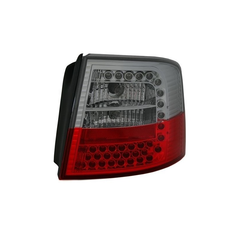 Πίσω φανάρια led για Audi A6 combi (1997-2004) - φιμέ φλας - σετ 2τμχ.