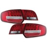 Πίσω φανάρια led για Audi A3 Sportback (2003-2008) - κόκκινα - σετ 2τμχ.