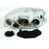 Φανάρια εμπρός για Alfa Romeo 147 (2001-2004) - , μαύρα , χωρίς λάμπες (Η7/H1) - σετ 2τμχ.
