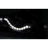 Φανάρια εμπρός led για Audi A4 B7 (2004-2008) - chrome , με λάμπες (Η9) - σετ 2τμχ.