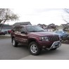 Φανάρια εμπρός led angel eyes για Jeep Grand Cherokee (1999-2005) - μαύρα , με λάμπες (Η1) - σετ 2τμχ.