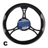 ΚΑΛΥΜΜΑ ΤΙΜΟΝΙΟΥ ΟΝΥΧ METAGALAXY – 38 CM ΔΕΡΜΑΤΙΝΗ - C
