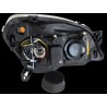 Φανάρια εμπρός angel eyes για Opel Astra H (2004-2009) - μαύρα ,  χωρίς  λάμπες (Η 7 ) - σετ 2τμχ.