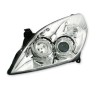 Φανάρια εμπρός angel eyes για Opel Vectra C (2005-2009) - chrome , χωρίς λάμπες (Η7) - σετ 2τμχ.