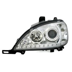 Φανάρια εμπρός led για Mercedes ML W163 (1998-2001) , με λάμπες (Η1) - σετ 2τμχ.