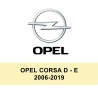 ΣΚΑΦΑΚΙΑ ΠΑΤΑΚΙΑ ΕΙΔΙΚΑ ΣΕΤ ΜΑΥΡΑ 4 ΤΜΧ - O.CORSA D-E 06-19