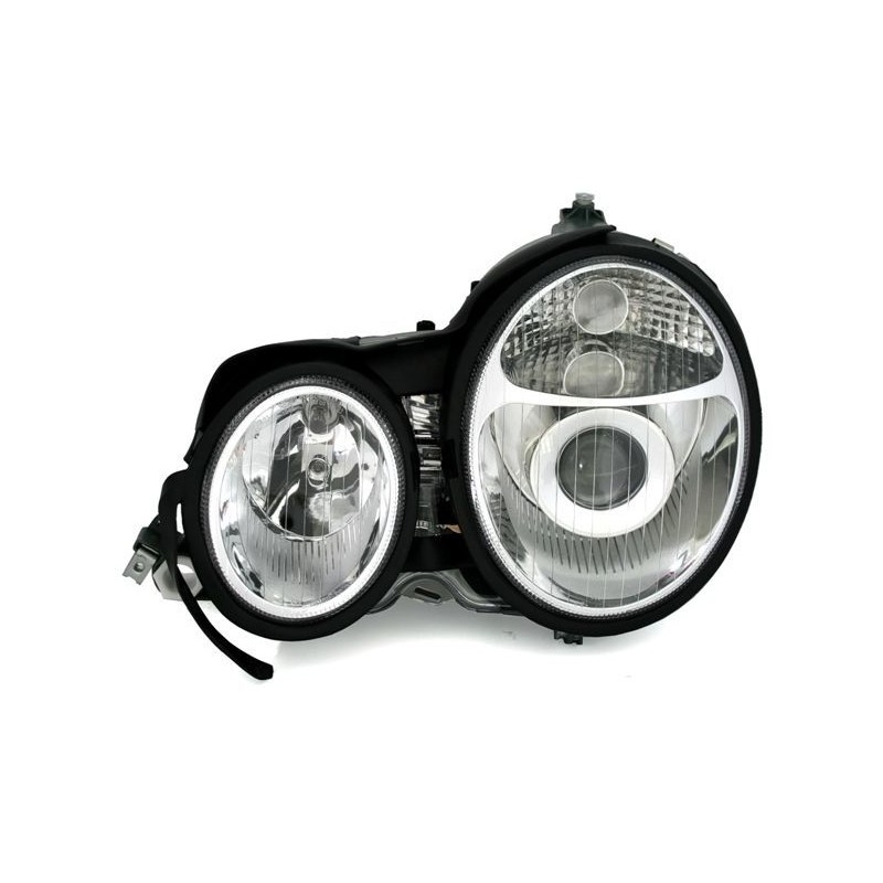 Φανάρια εμπρός για Mercedes W210 E-Class (1999-2001) , χωρίς λάμπες (Η7) - σετ 2τμχ.