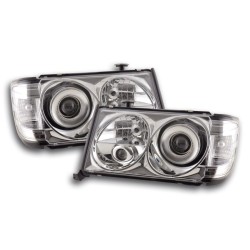 Φανάρια εμπρός για Mercedes W124 (1993-1995) , με λάμπες (Η1) - σετ 2τμχ.