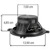 Ηχεία Αυτοκινήτου Alpine SXE-1325S 5.25" /13cm 200w Peak 35w RMS 2 Δρόμων Ομοαξονικά Ζευγάρι 2 Τεμάχια
