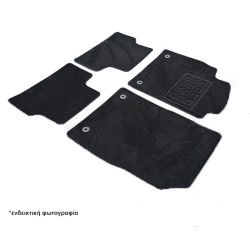 Cik -  ΠΑΤΑΚΙΑ ΜΟΚΕΤΑ ΓΙΑ NISSAN QASHQAI J12 2020+ ΣΕ ΜΑΥΡΟ ΧΡΩΜΑ ΜΕ ΚΟΥΜΠΩΜΑΤΑ - 4 ΤΕΜ. (VM.NI.840633/CK)