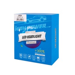 H4  1224V 6.500K 5.000lm 50W CSP1860 LED LSG SERIES +300% KIT M-TECH - 2 ΤΕΜ.