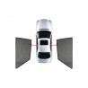 CarShades - ΚΟΥΡΤΙΝΑΚΙΑ  CAR SHADES ΓΙΑ TOYOTA LAND CRUISER LC3 PRADO (J120) 5D 2002-2010 - 2 ΤΕΜ. (PVC.TOY-LNCR-5-A/1&8)
