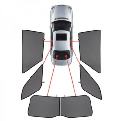 CarShades - ΚΟΥΡΤΙΝΑΚΙΑ  CAR SHADES ΓΙΑ HYUNDAI i30 5p 3/12+ - 6 ΤΕΜ. (PVC.HYU-I30-5-B)
