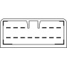 Διακόπτης για TOYOTA COROLLA 93-98 / CORONA / CARMY 91-94 / LEXUS 96-97 / LAND CRUISER 14 επαφών