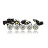 Πρόσθετο DAYLINE  Διεθνή 10LED (2  σειρές X5 LED) HP 12V Ασημί χωρίς πλαίσιο
