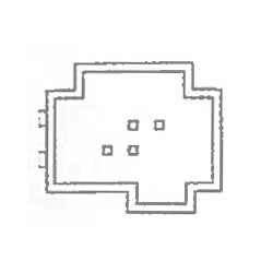 Διακόπτης Παραθύρων FORD TRANSIT V347 / FORD FOCUS μονός 4PIN