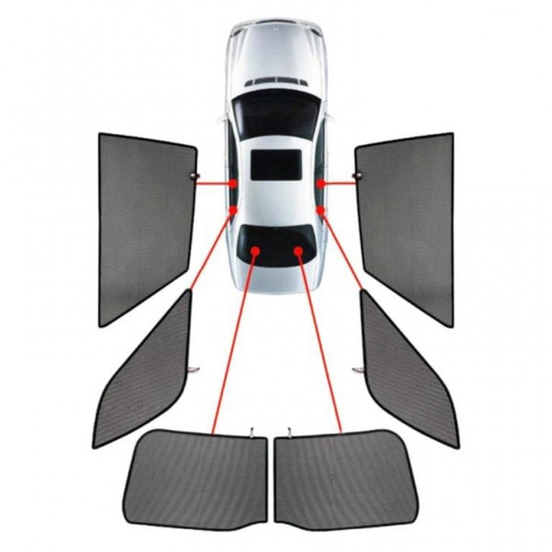 CarShades - ΚΟΥΡΤΙΝΑΚΙΑ  CAR SHADES ΓΙΑ OPEL GRANDLAND 5D 2017+ - 6 ΤΕΜ. (PVC.VAU-GRAN-5-A)