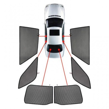 CarShades - ΚΟΥΡΤΙΝΑΚΙΑ  CAR SHADES ΓΙΑ SKODA YETI 5D 2009+ - 6 ΤΕΜ. (PVC.SKO-YETI-5-A)
